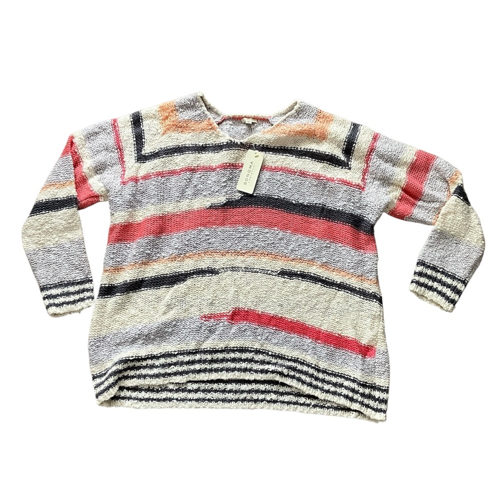 Sonoma Multicolor Striped Sweater size 3x